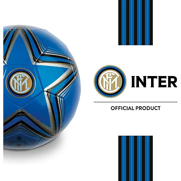 М'яч футбольний Inter, Mondo, розмір 5 13397