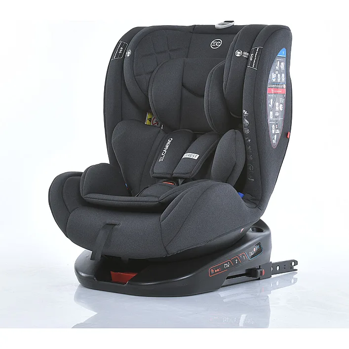 Автокрісло дитяче El Camino EVEREST (ME 1114 Dark Gray)