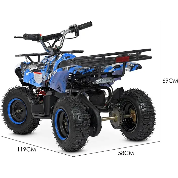 Дитячий електромобіль Квадроцикл Bambi HB-ATV800AS-4 Синій