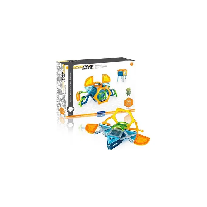 Магнитный конструктор Guidecraft PowerClix Explorer Series Космос, 54 детали (G9470)