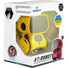 Интерактивный робот с голосовым управлением AT-Robot желтый укр. язык AT001-03-RUS AHEAD TOYS (Хло7994)