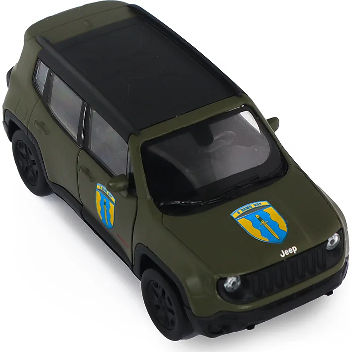 Автомодель серії "Шеврони Героїв" – JEEP RENEGADE TRAILHAWK – "АЙДАР"