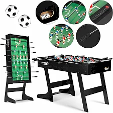 Настольный футбол Neo-Sport NS-803, 121 x 61 x 80 см – черный.