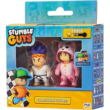 Набор коллекционных фигурок Stumble Guys - Сэнсэй Фаерфист и Мяумер