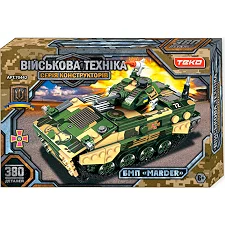Конструктор "Военная техника" 70442 (24) "Teko", 380 деталей, БМП "Marder", в коробке