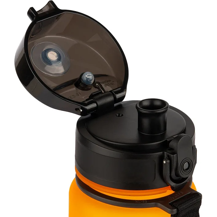 Бутылка для воды UZSPACE 3034(Orange) 350 мл, оранжевая
