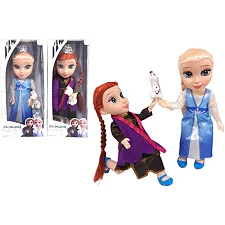 Кукла "FROZEN" озвучена, 2 вида, в коробке 853R р.37*9*15см (Лял8533)