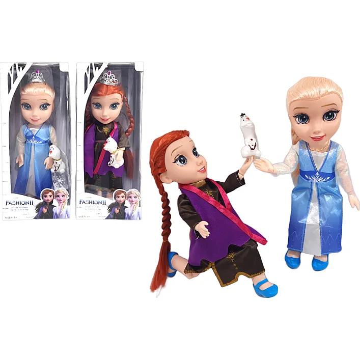 Кукла "FROZEN" озвучена, 2 вида, в коробке 853R р.37*9*15см (Лял8533)