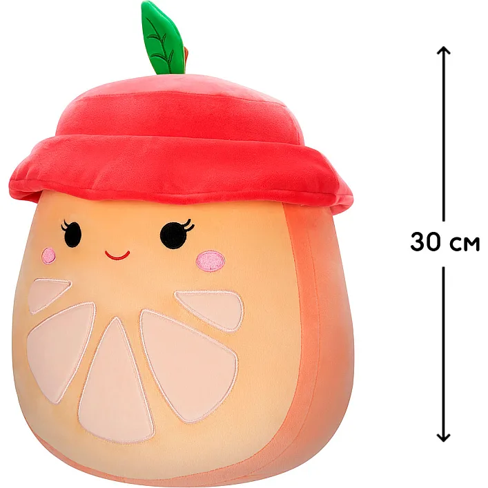 М'яка іграшка SQUISHMALLOWS – АПЕЛЬСИН ОРІОН (30 cm)