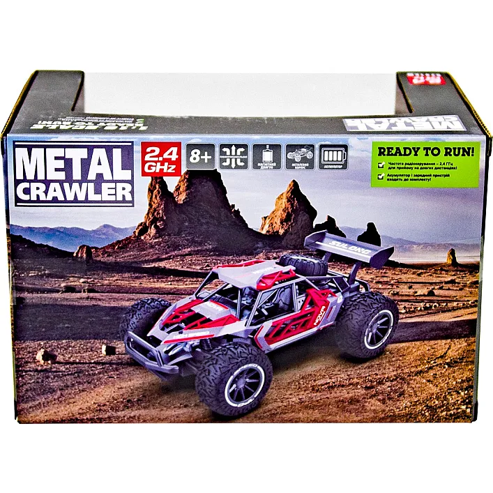 Автомобиль Metal Crawler на р/у – S-Rex (оранжевый, 1:16)