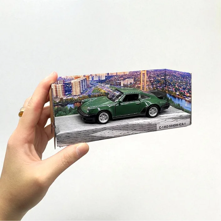 PORSCHE 911 TURBO 3.3 1978 (СІРИЙ)