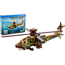 Деревянный 3D конструктор Sky Chopper Puz-00954 PuzzleOk (Дер9825)