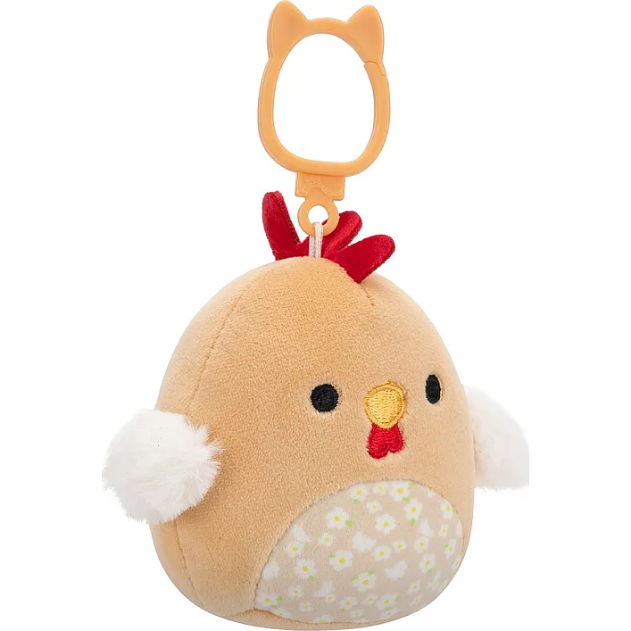 Мягкая игрушка на клипсе Squishmallows – Петушок Рути