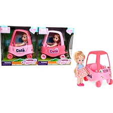 Лялька "Mini doll" на машинці в коробці 63025 (Лял3025)
