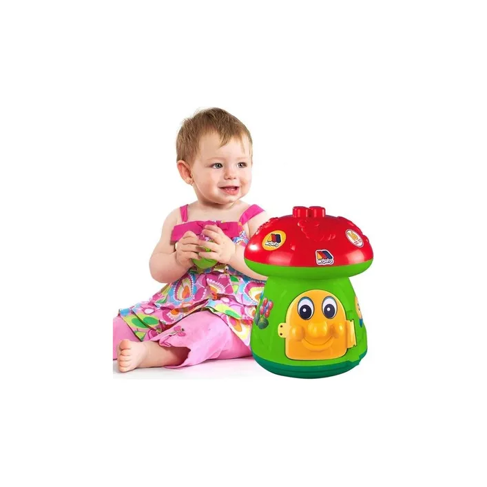 Игрушка Грибочок с блоками, 15шт Molto (50639)