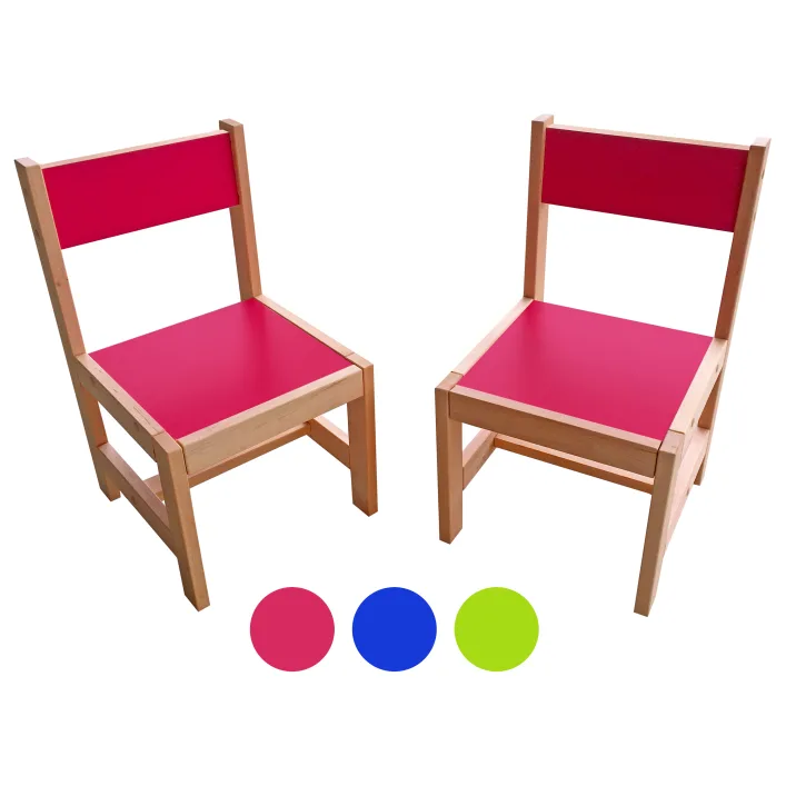 Стульчик детский деревянный бук 04341 г. 50*31*29 см (Укр4341)