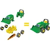 Конструктор John Deere Kids Трактор с ковшом и прицепом (47209)