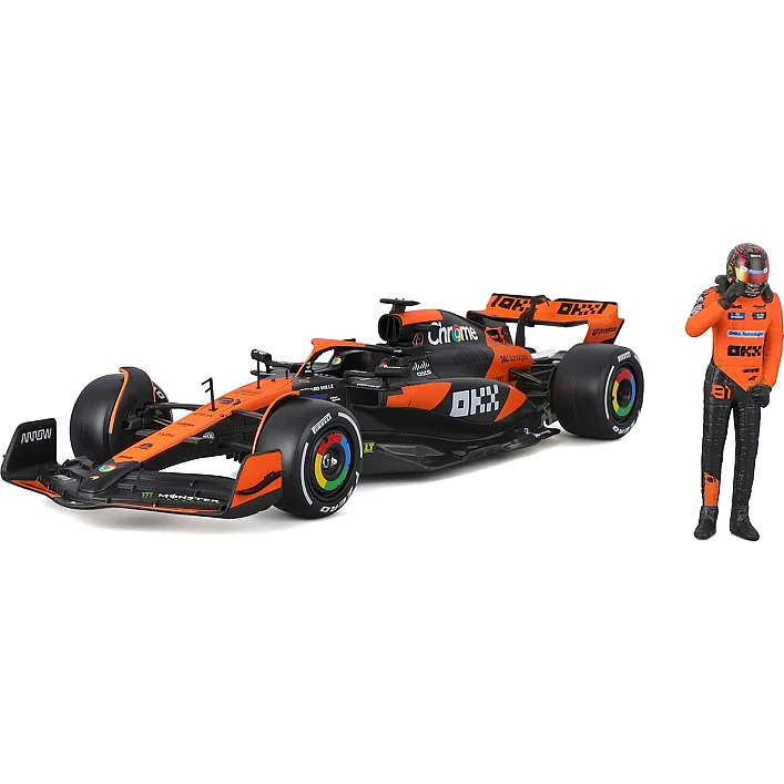 Автомодель з фігуркою - MCLAREN MCL38 (1:24)