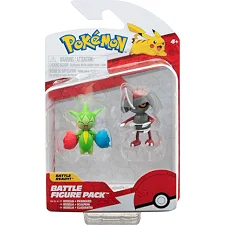 Набор игровых фигурок Pokemon W15 - Поньярд и Розелия