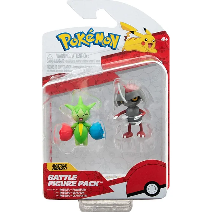 Набір ігрових фігурок POKEMON W15 - ПОН'ЯРД І РОЗЕЛІЯ