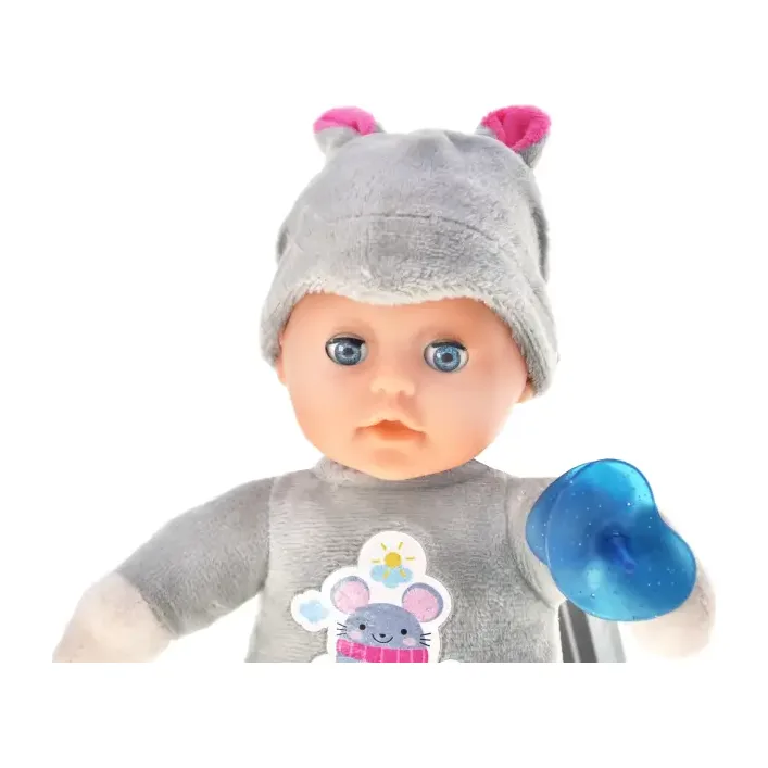 Пупс "Snuggle Doll" музыкальный в шарик 023R р.30см. (Лял2323)