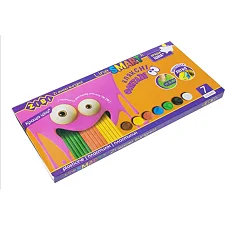 Пластилин ZIBI ZB.6222 7 цветов 140 г SMART Line (Кнц6222)