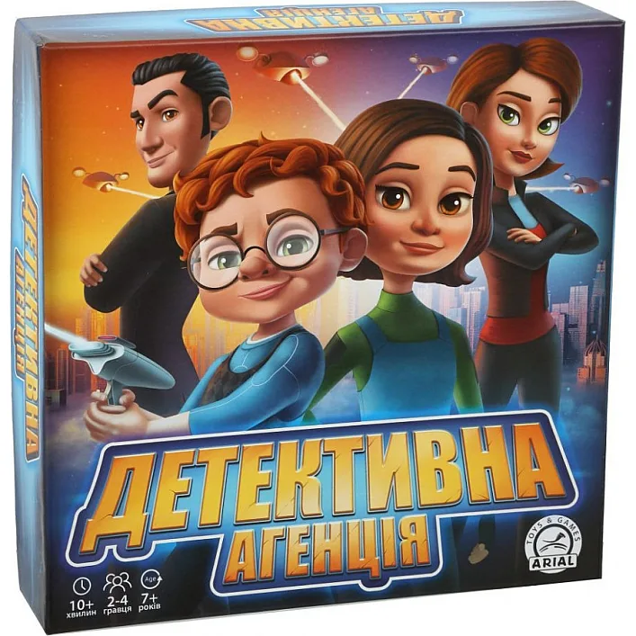 Настольная игра Детективное агентство Arial 911500