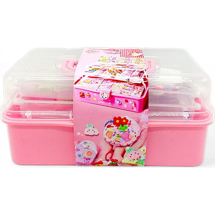 Набор для девочек "Cream Guka Set" в саквояже 258дет L5271 р.26,5*14*12см (Дев5271)