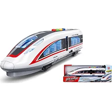 Электричка инерционная, озвученная, со светом, в коробке RJ5516 (Маш5892)