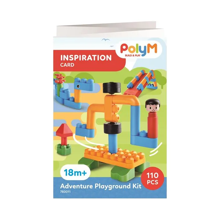 Конструктор PolyM Игровая площадка 110 деталей (760011)