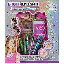 Детский набор косметики "Волосы и татуировки" T20728 блестящие татуировки