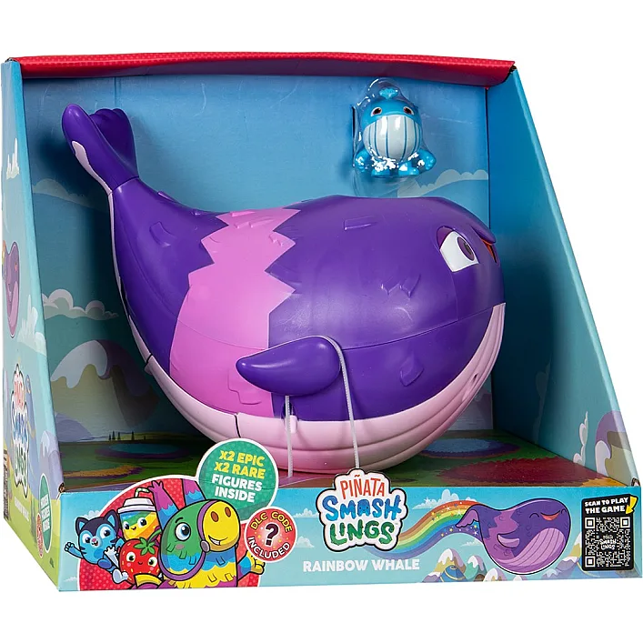 Игровой набор Piñata Smashlings - Радужный кит