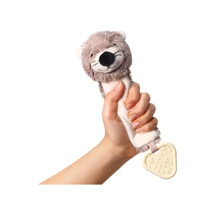 Игрушка с пищалкой 738 "Выдра Маги" (Высота 24 см.) "BabyOno" (Нем8738)