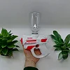 Водный пистолет электрический, аккумулятор (красный)