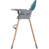 Стульчик для кормления LUMI ME 1111 Teal экокожа