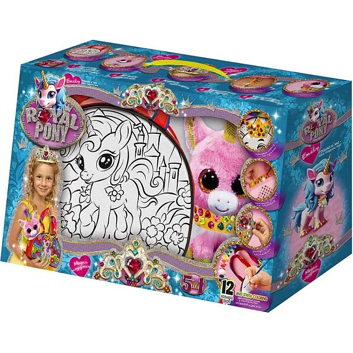 Креативное творчество "ROYAL PONY" сумочки с единорогом RP-01-08U DANKO (Нас9483)