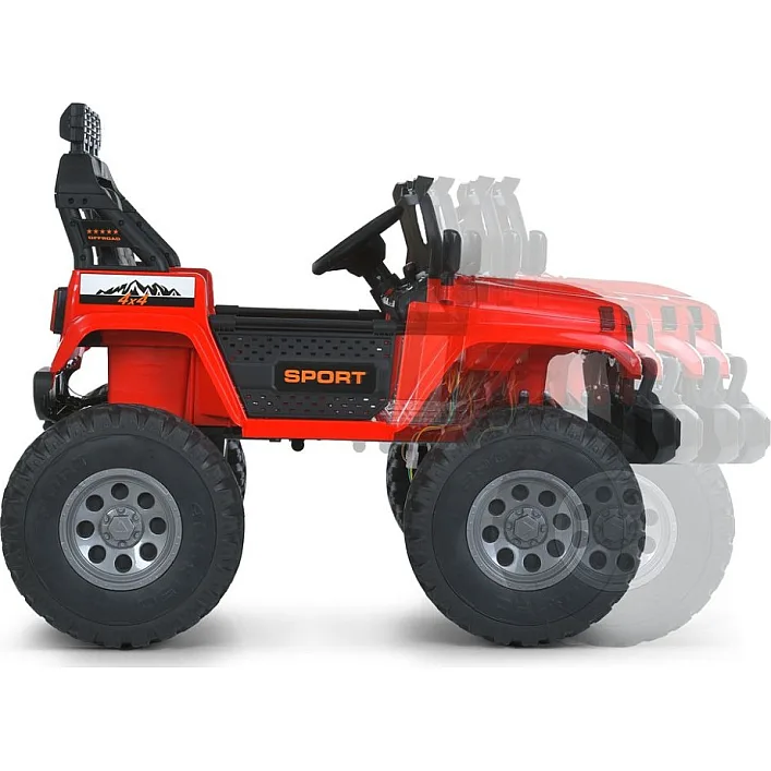 Детский электромобиль Джип M 6204EBLR-3(24V) до 60 кг