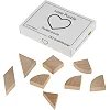 Набір дерев'яних головоломок "Wooden mini puzzle set #2" set2en 6 штук