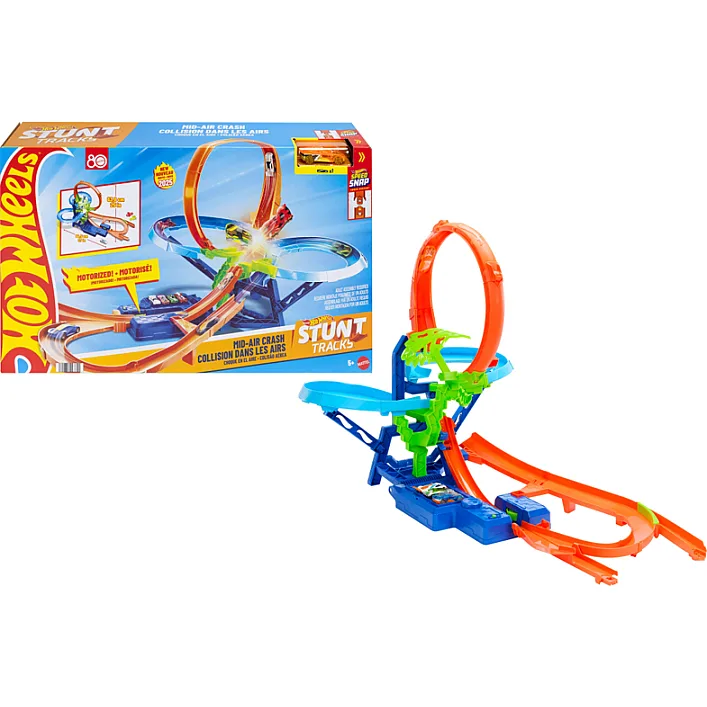 Ігровий набір JFD12 "Неймовірні повітряні зіткнення" Hot Wheels