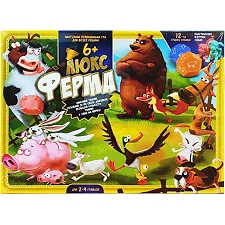 Игра большая настольная "Ферма ЛЮКС" G-FL-UA-01-01 DANKO (Нас2884)