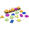 Набор фигур "Монтессори" из дерева р. 30*8*7.5 см Puz-90320 PuzzleOk (Дер9908)