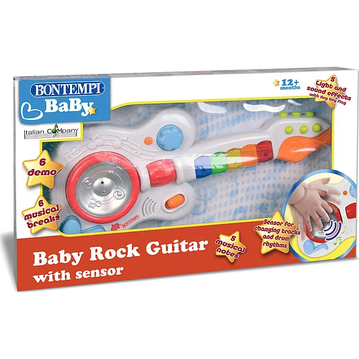 Детская музыкальная игрушка "Рок-гитара", Bontempi (203325)