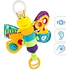 Мягкая игрушка-подвеска Lamaze Бабочка с прорезывателем и пищалкой (L27024)