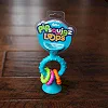 Прорезыватель-погремушка на присосках Fat Brain Toys pipSquigz Loops бирюзовый (FA166-1)