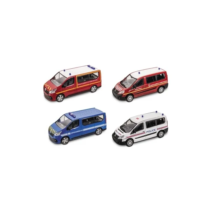 Автомодель Фургон службы безопасности Франции 1:43 (в ассортименте), Mondo (53133)