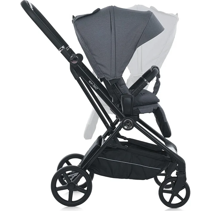 Детская коляска прогулочная SPIN 360 ME 1138 Stone Gray