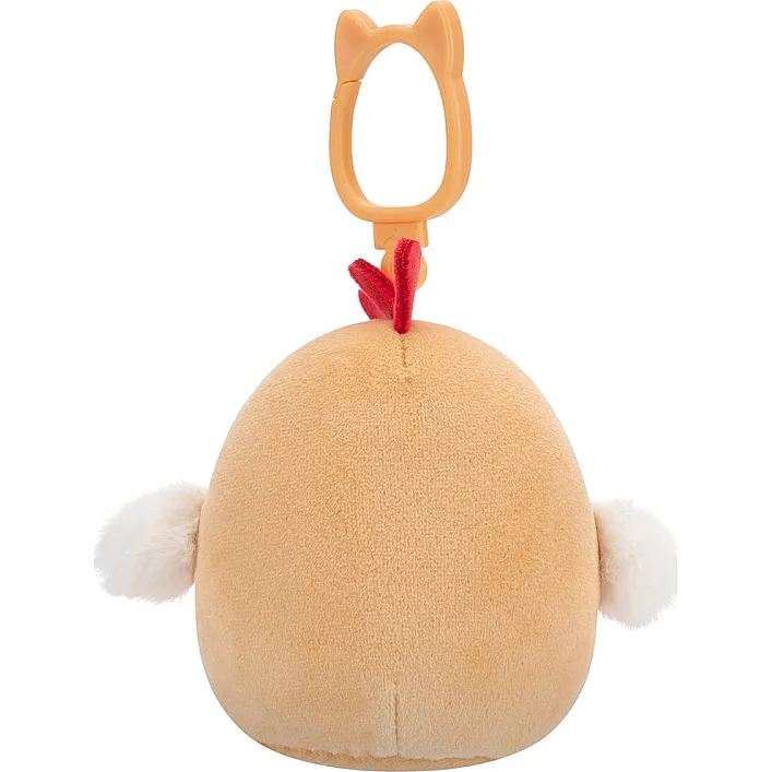 Мягкая игрушка на клипсе Squishmallows – Петушок Рути