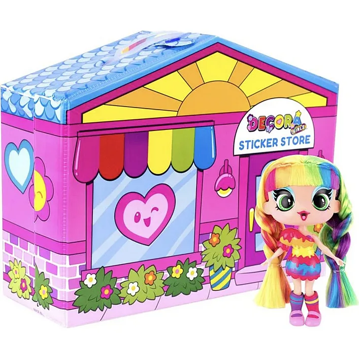 Игровой набор с куклой D1009 DECORA - ДИЗАЙНЕРСКИЙ МАГАЗИН НАЛЕПОК (Лял9526)