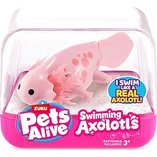 Интерактивная игрушка Pets Alive – Аксолотль (розовый)