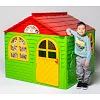 Дом со шторками средний зеленый 02550/3 DOLONI (Укр5503)